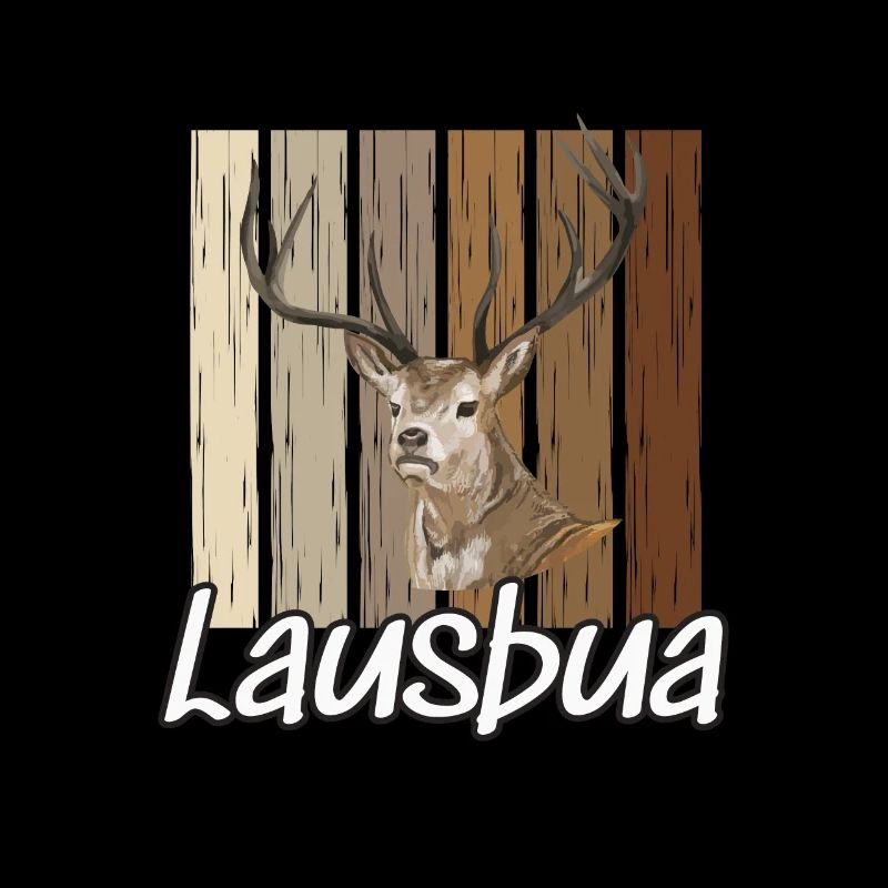Lausbua Hirsch Lederhosen
