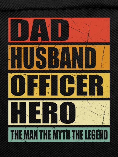 Father Husband Officer Hero