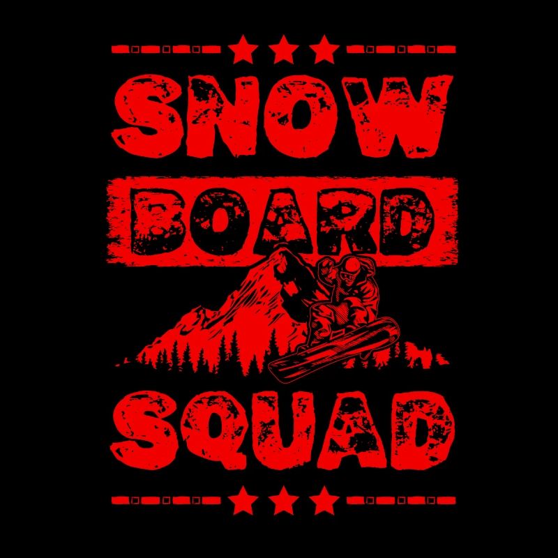 Équipe de snowboard