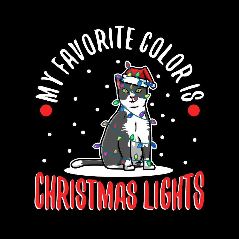 Ma couleur préférée est les lumières de Noël