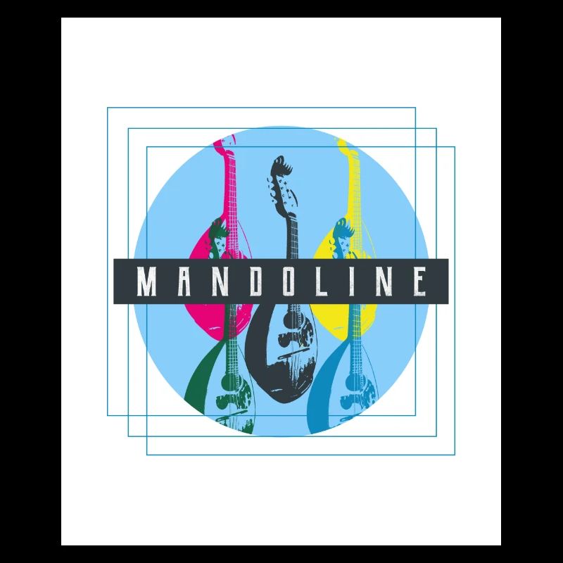 Mandoline (drei Quadrate)