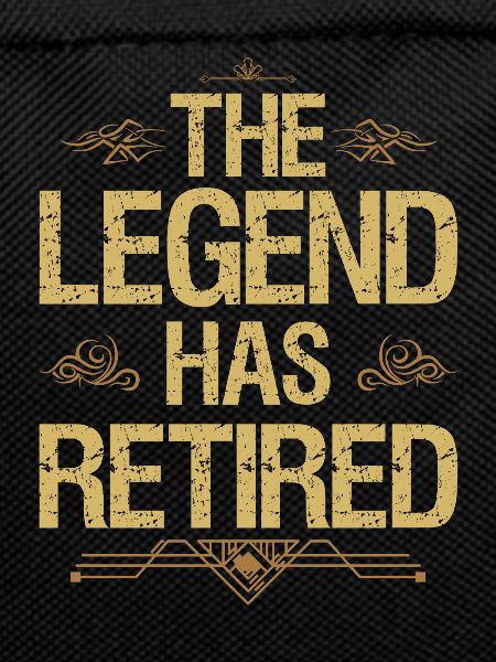 The legend has retired