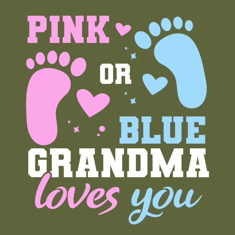 Rosa Oder Blaue Oma Liebt Dich Vater Geschlecht