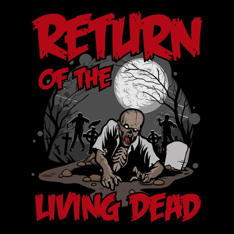 Zombies Coming Back Halloween Monsters