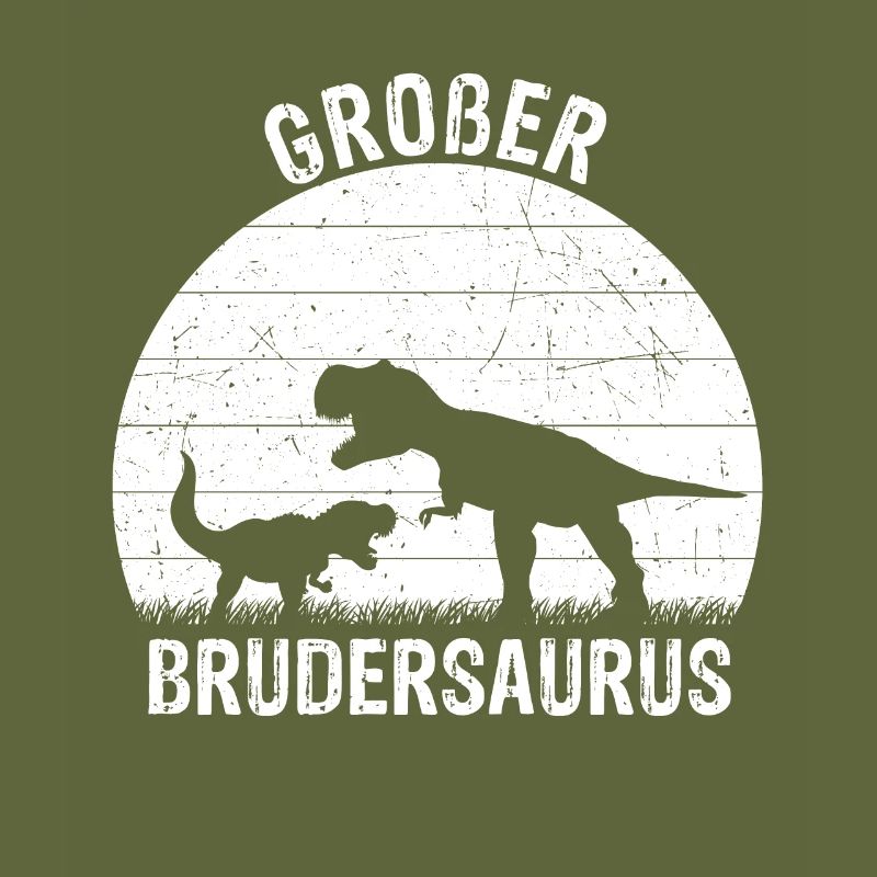 Großer Brudersaurus T-Rex Dino Geschenk Großer Bru