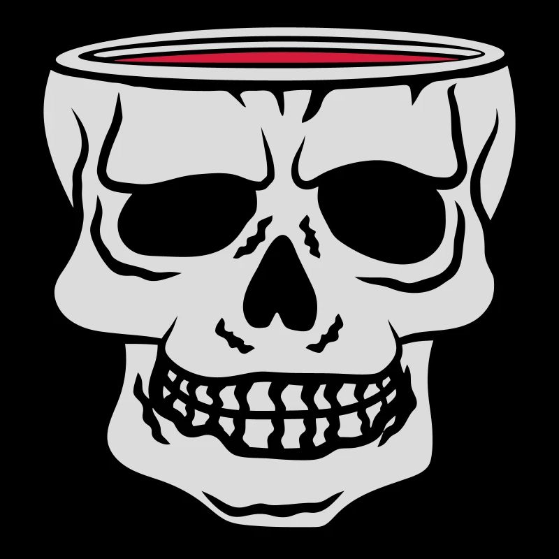 Mug Skull Horror Halloween