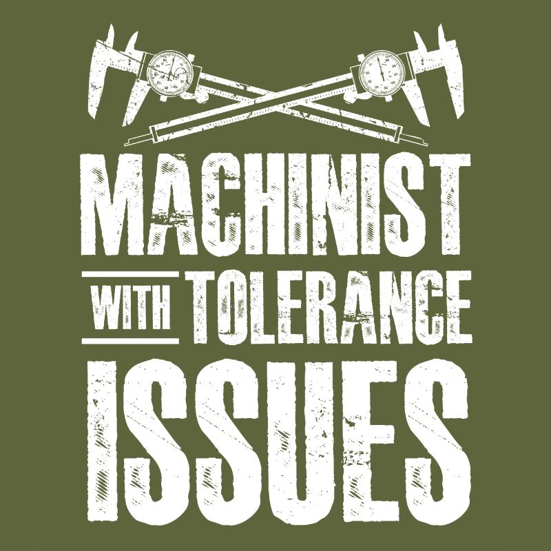machiniste avec des problèmes de tolérance Conception