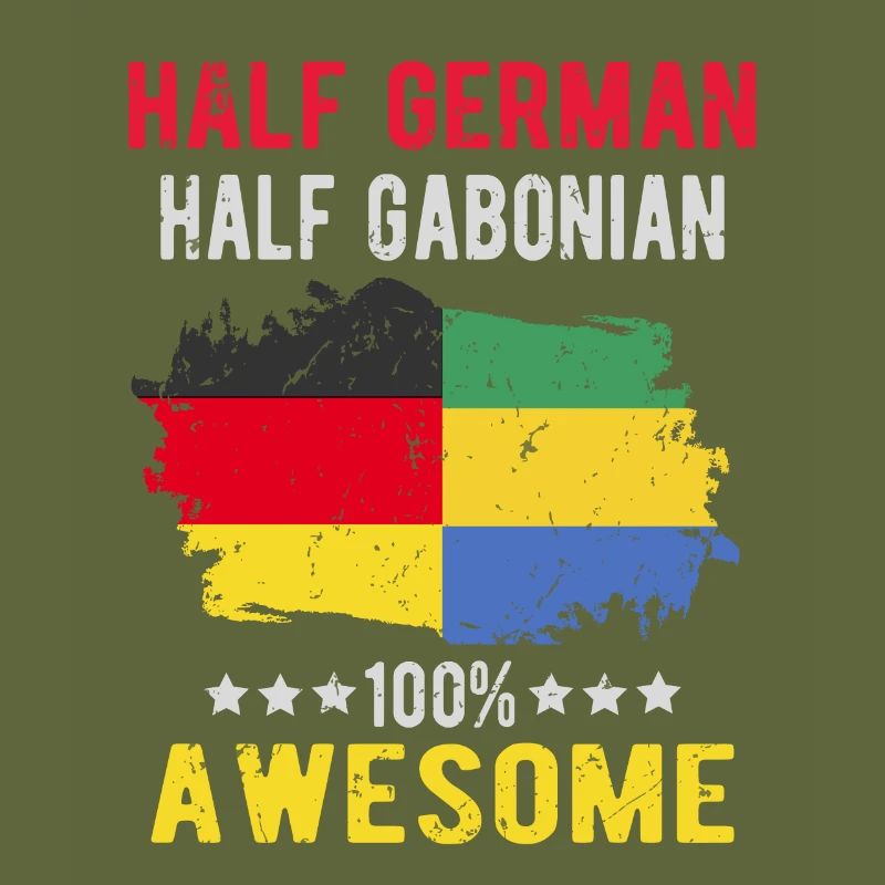 Half German Half Gabonese