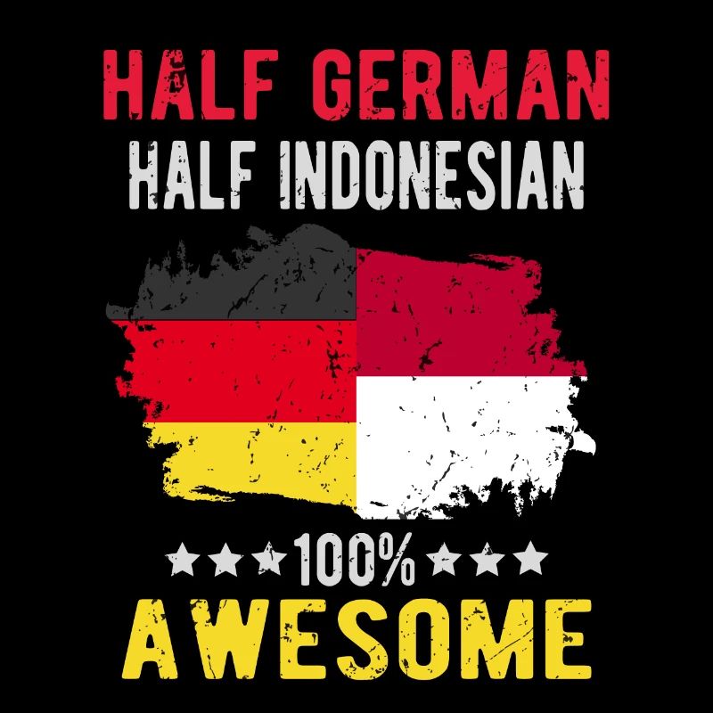 Half German Half Indonesian