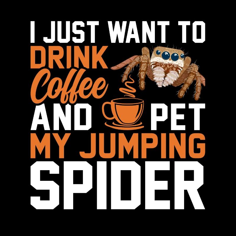 Coffeeholic Exotic Pet Collection Jumping Spins
