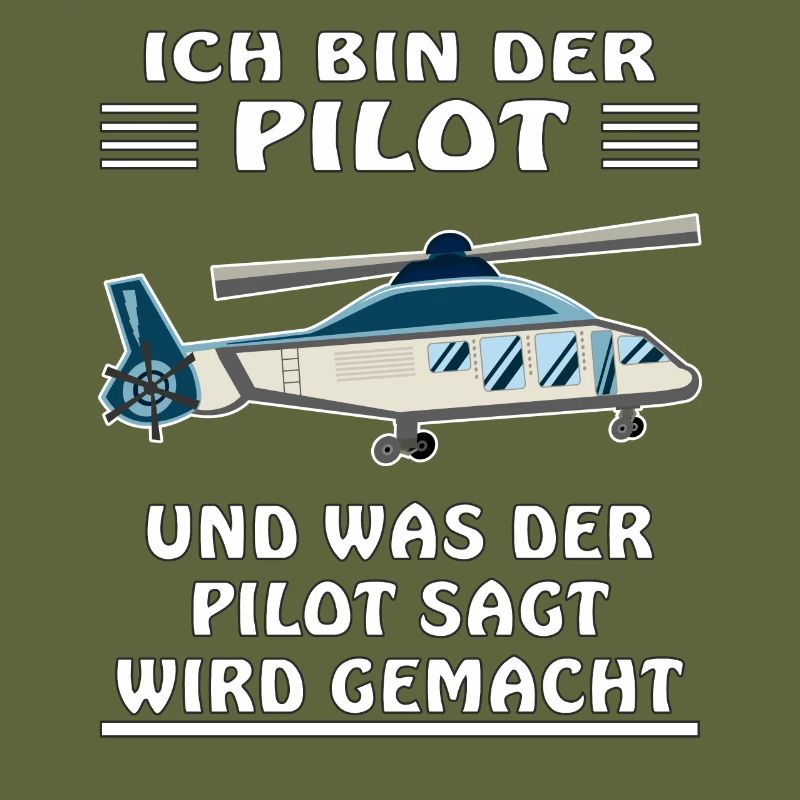 HUBSCHRAUBER ICH BIN DER PILOT