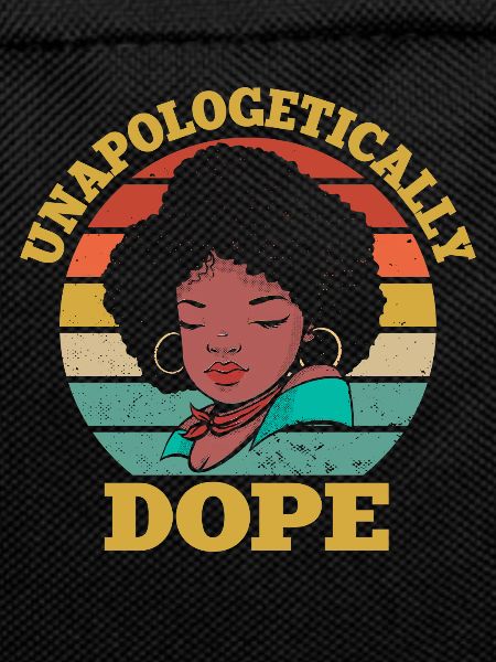 Unapologetic Black Afro-American