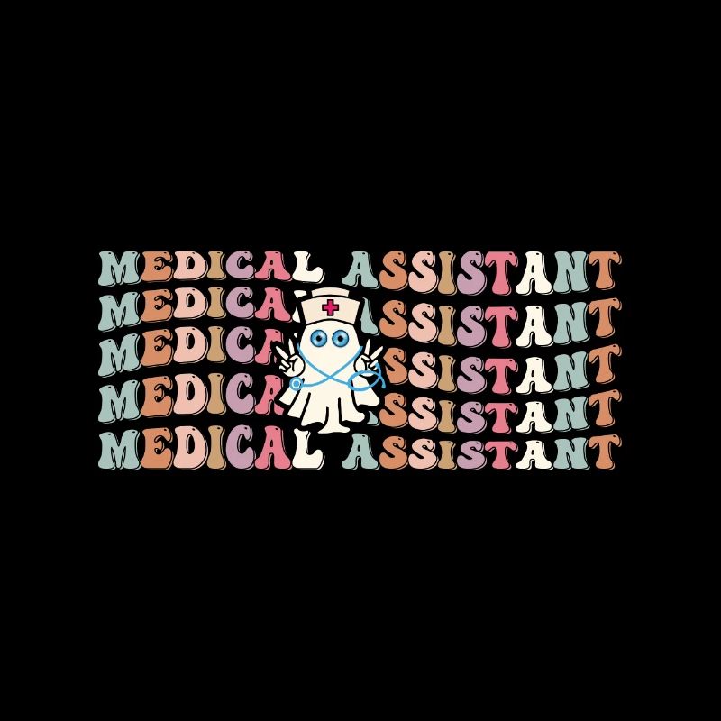Medizinischer Assistent Spooky Ghost Wiederholung