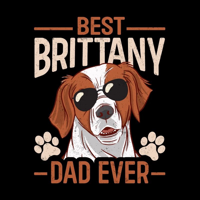 French Brittany Spaniel Epagneul Breton Gift
