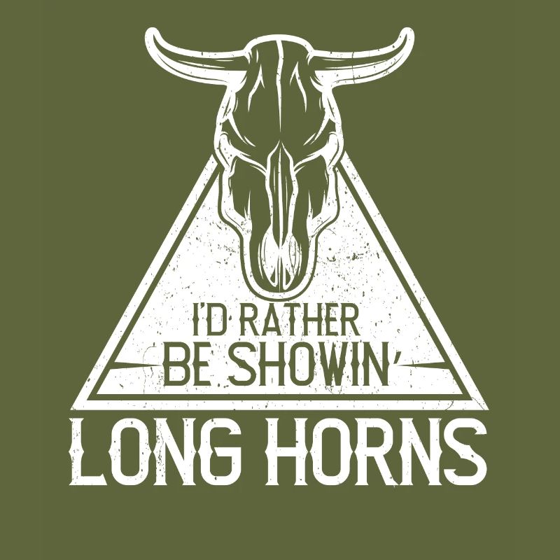 Id Rather Be Shown Horns