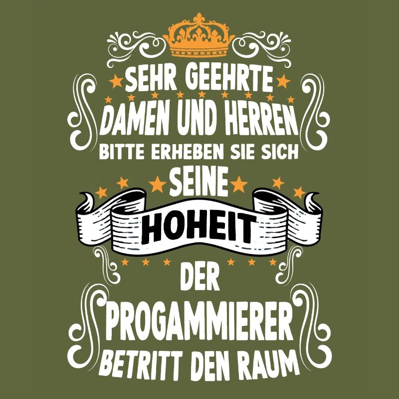 Programmierer T Witzig Spruch Motiv Programmierer