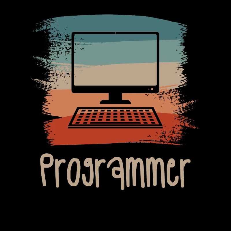 Retro Vintage Programmer Computer Programming