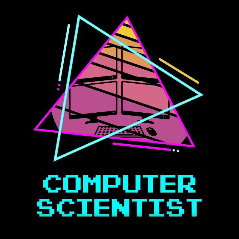 Retro Computer Scientist Information