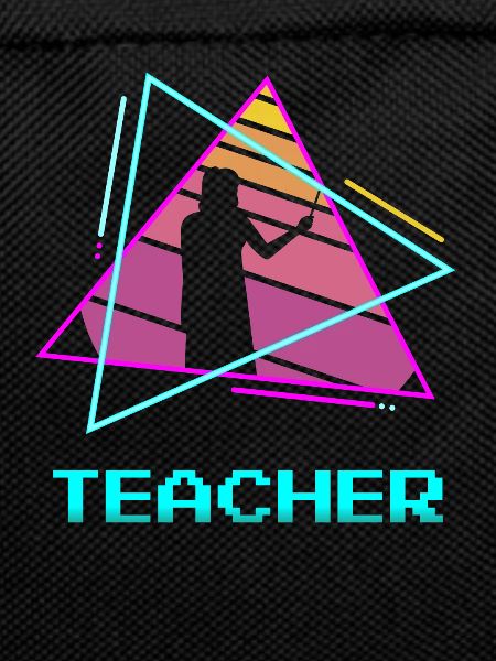 Retro Teacher Professor Teaching