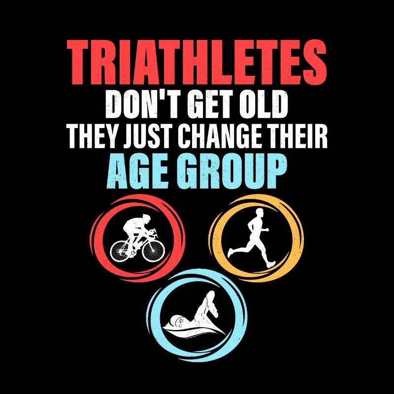 Les triathlètes n’ont pas de vieux triathl de course cycliste de natation