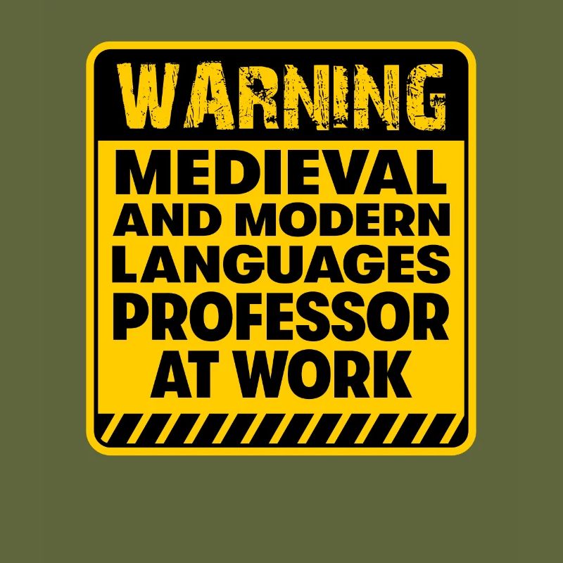 Medieval Language Professor at work