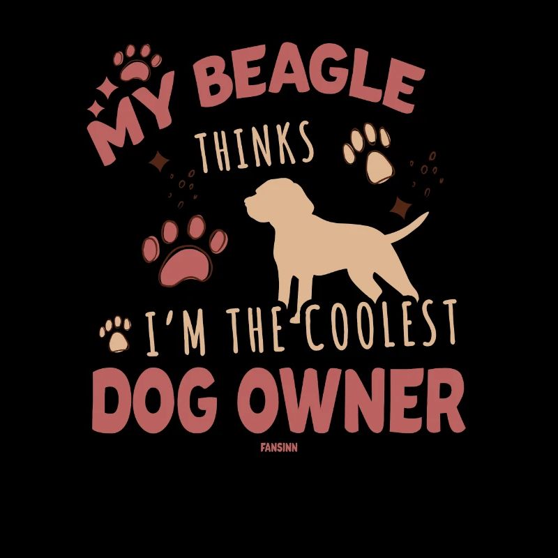 Mein Beagle denkt ich bin der coolste Hundehalter