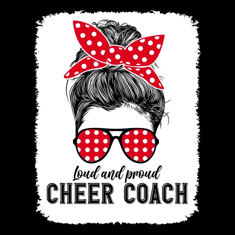 Witziger Cheer Coach Lifestyle Ironisch Sarkastisc