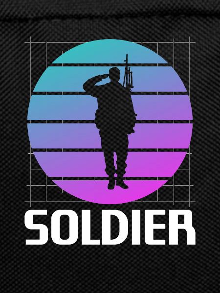 Retro Soldier Army Military