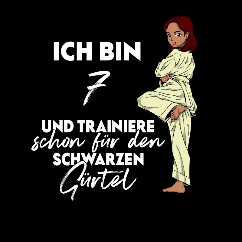 Ich bin 7 - Mädchen Karate