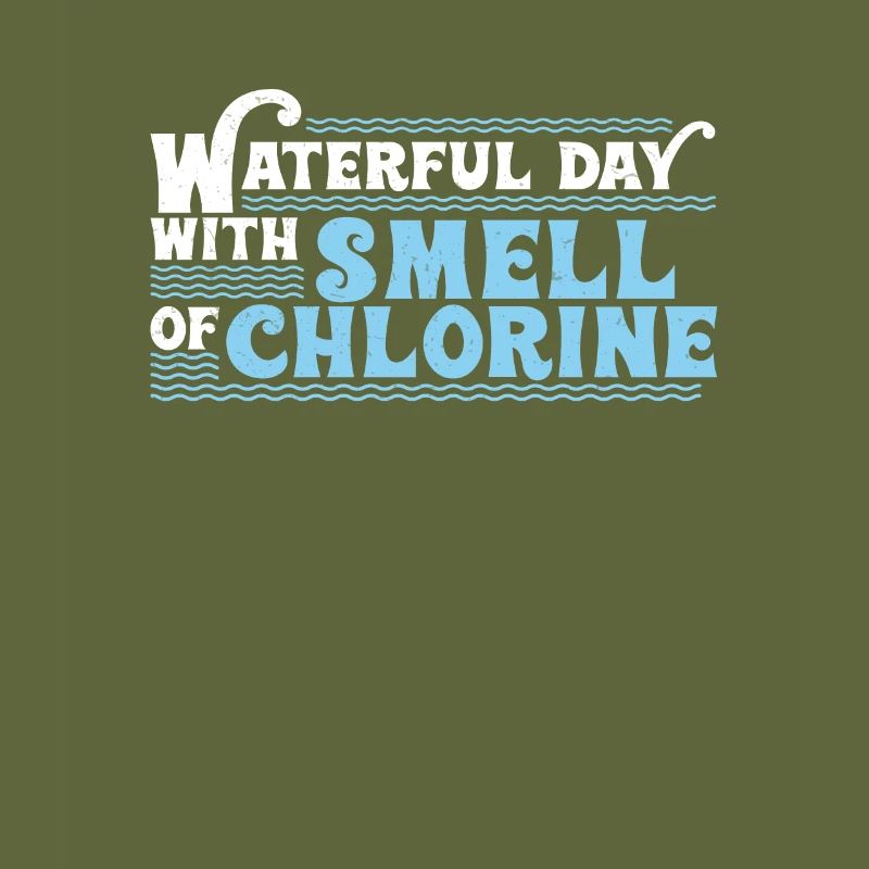 Journée d'eau avec une odeur de chlore Funny Pool