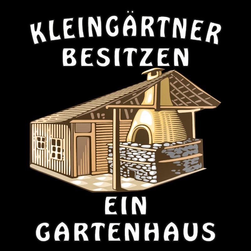 KLEINGÄRTNER BESITZEN EIN GARTENHAUS