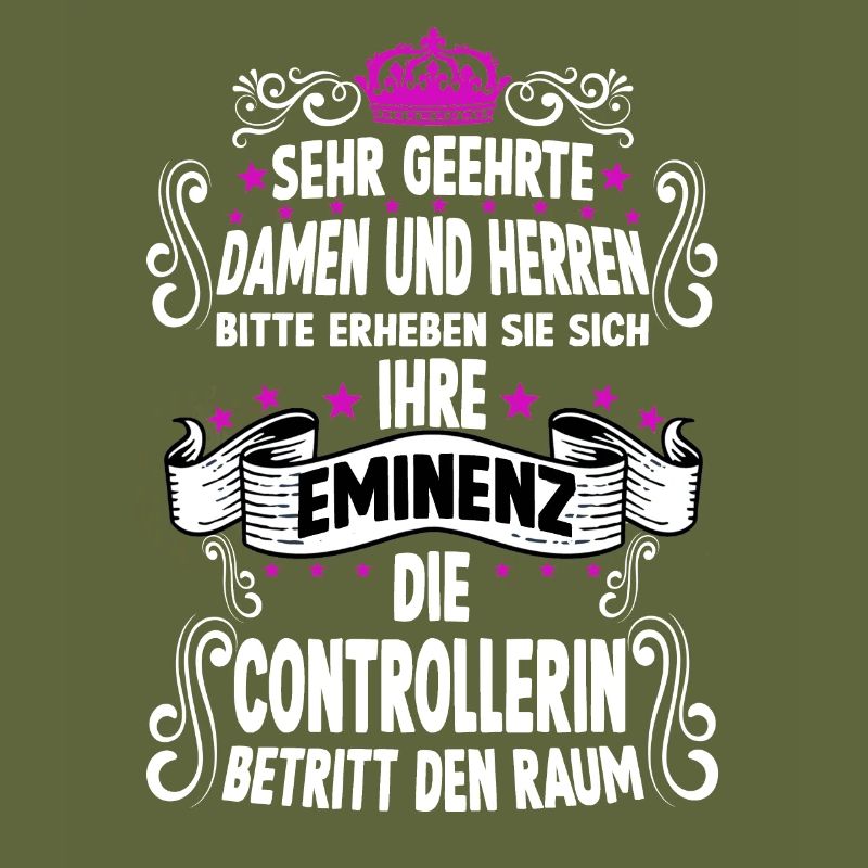 Controllerin T witziges Spruch Motiv Controllerin