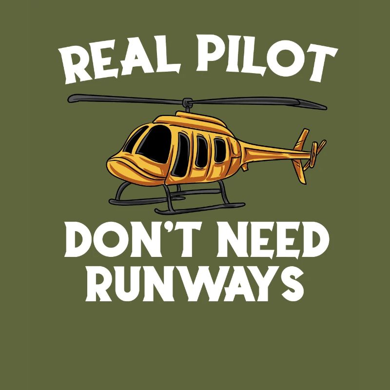 Real pilots don't need runways
