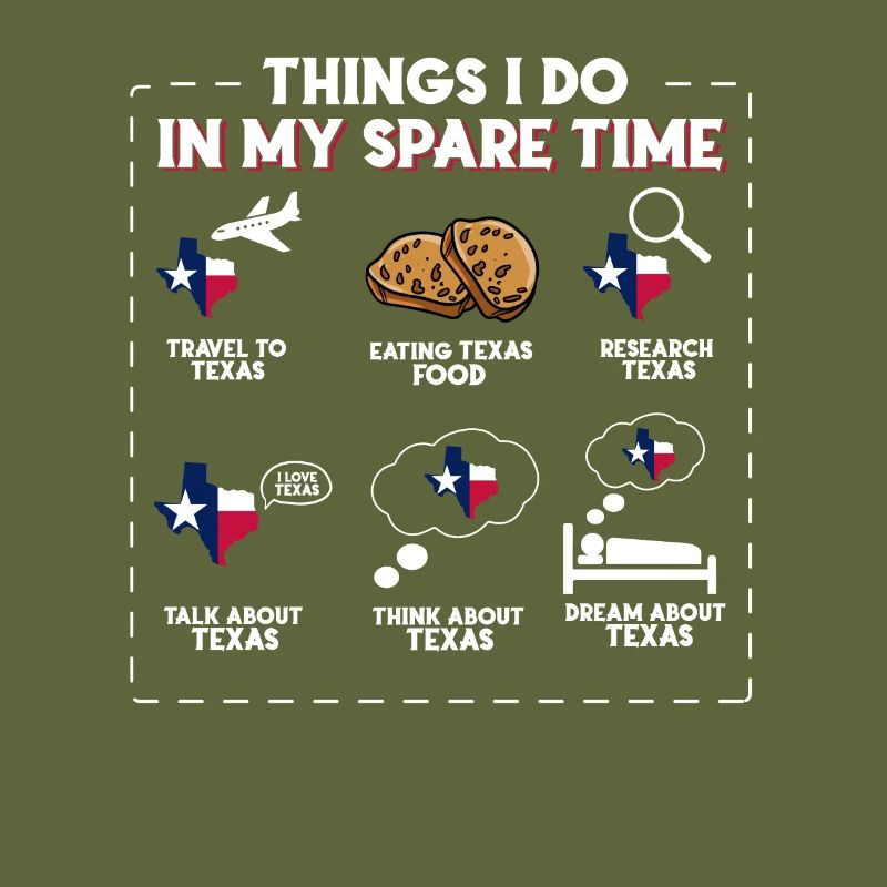 Things I do in my spare time Texas