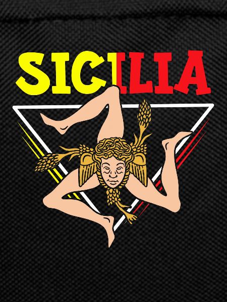 Sicily flag Sicily Palermo Italy