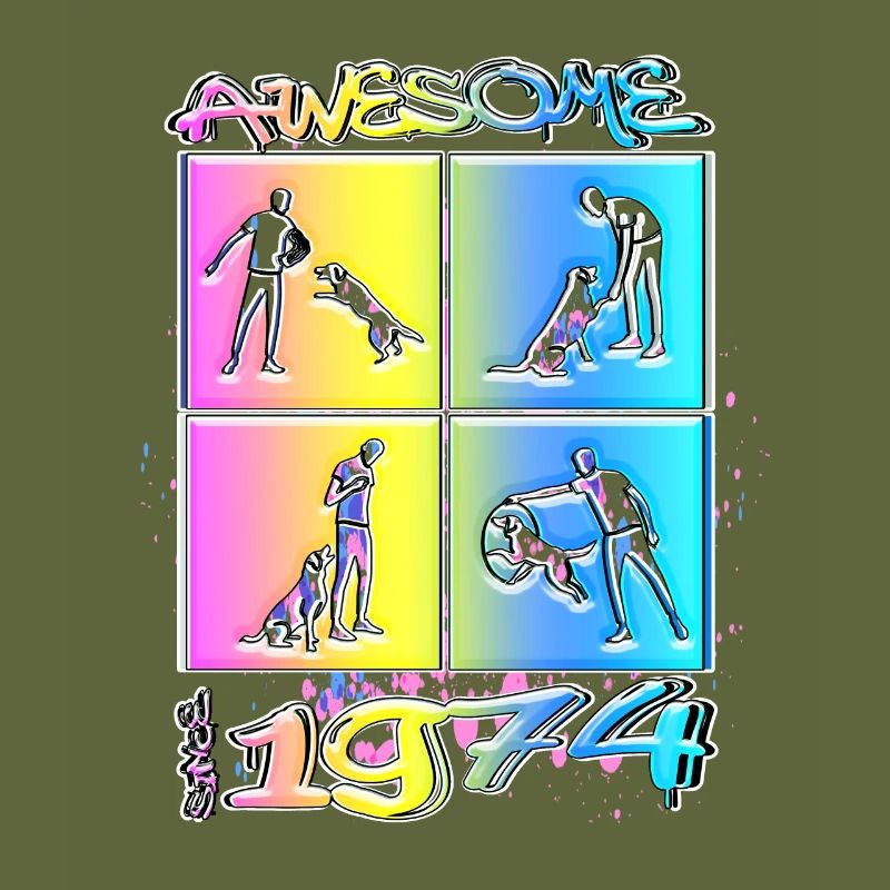 Awesome since 1974. Agility, Hundetraining