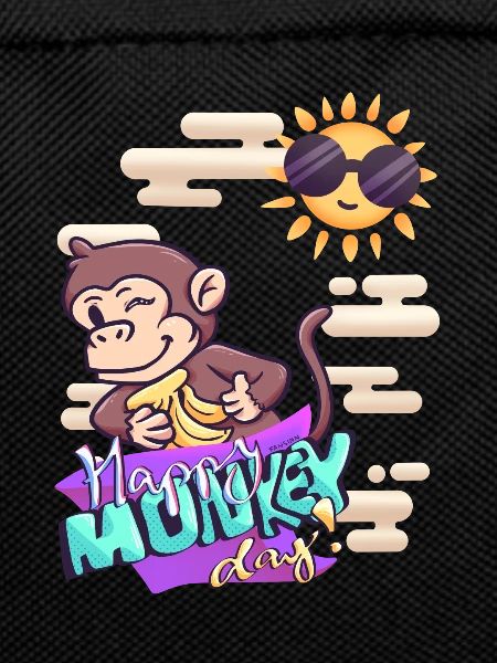 Monkey in good weather