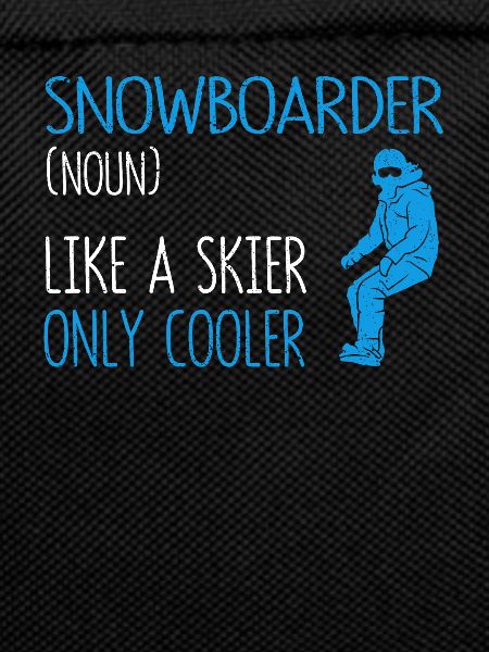 Snowboarder Definition Funny Snowboarding Mountain