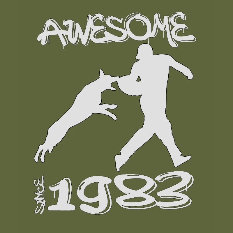 Awesome since 1983. Agility, Hundetraining