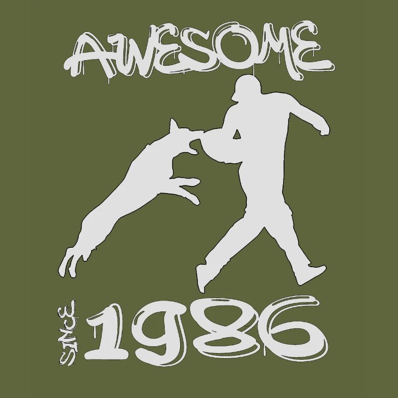 Awesome since 1986. Agility, Hundetraining