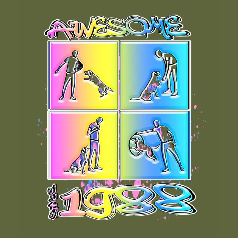 Awesome since 1988. Agility, Hundetraining