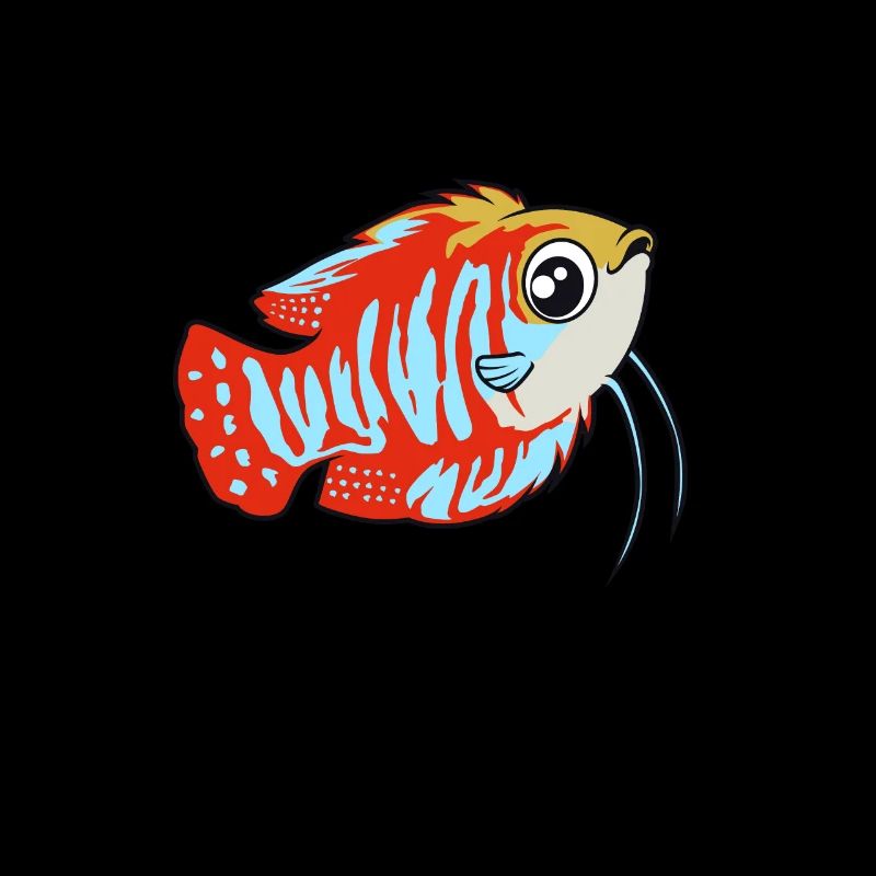 Nématode rayé Kawaii