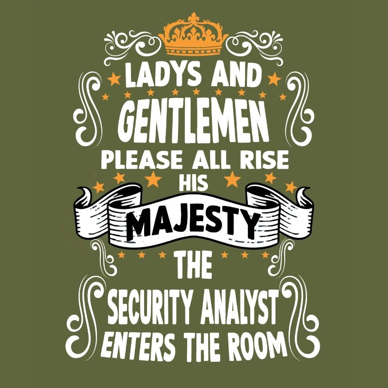 Security Analyst T witzig Spruch Security Analyst