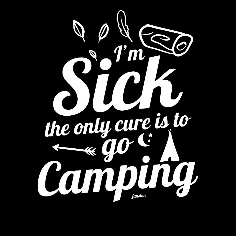 Camping Abenteuer Outdoor zelten Spruch