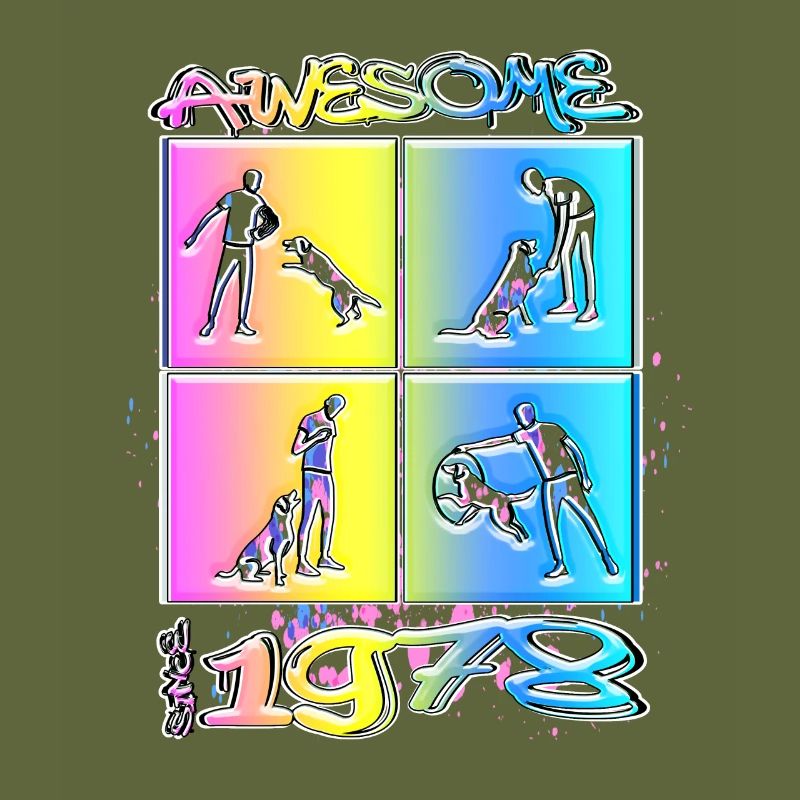 Awesome since 1978. Agility, Hundetraining