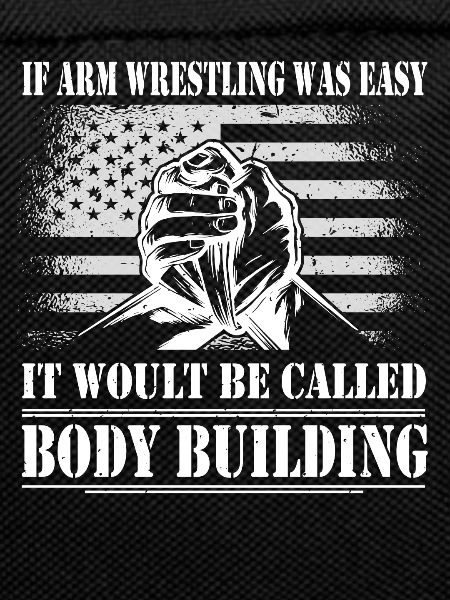 Armwrestler USA Flag Handwrestling