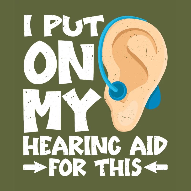 Je mets mon aide auditive pour ça