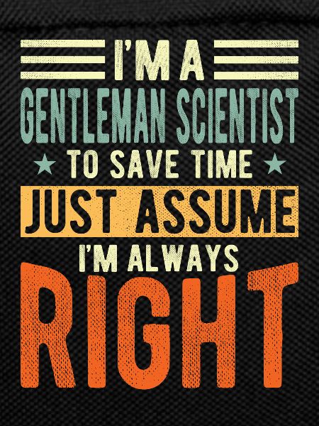 Gentleman scientist