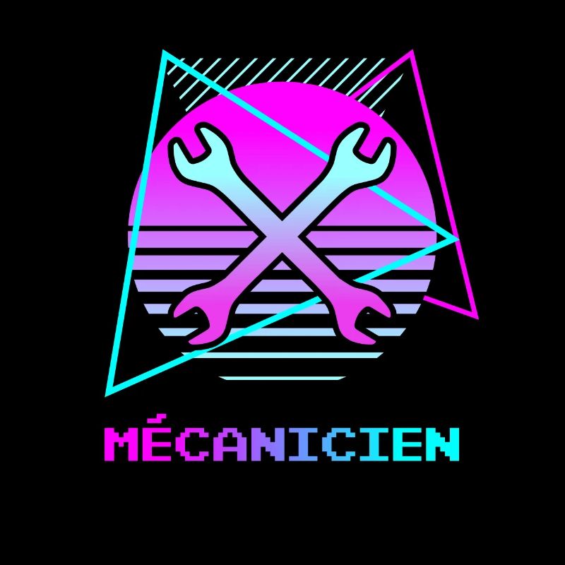 Retro Mécanicien Mécanique