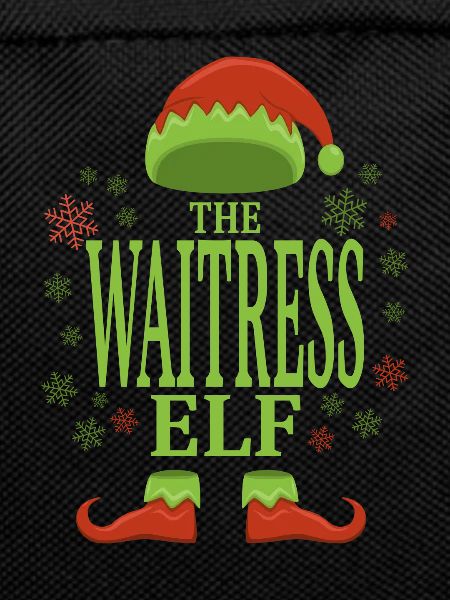 Waitress Christmas Elf